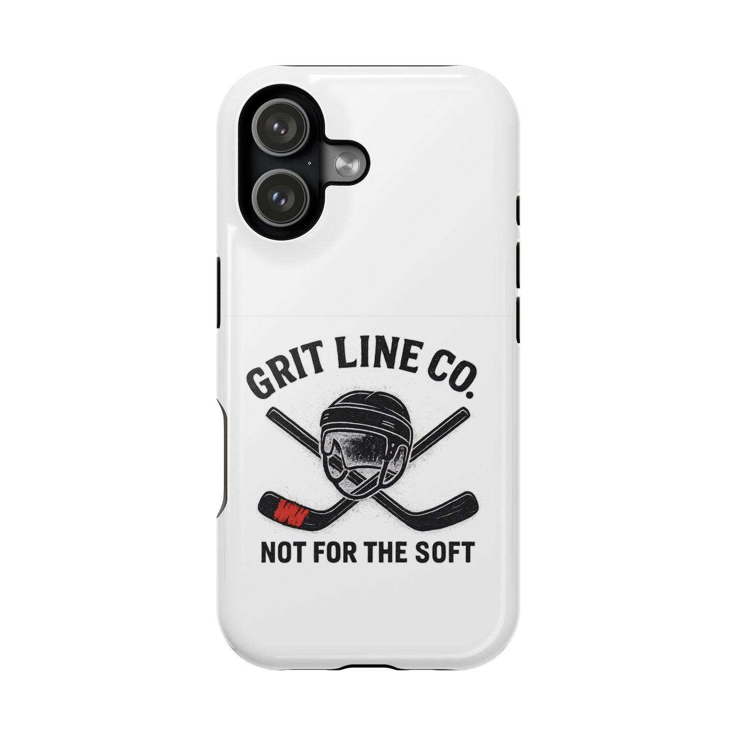Hockey Impact-Resistant Phone Case – Grit Line Co. “Not for the Soft”
