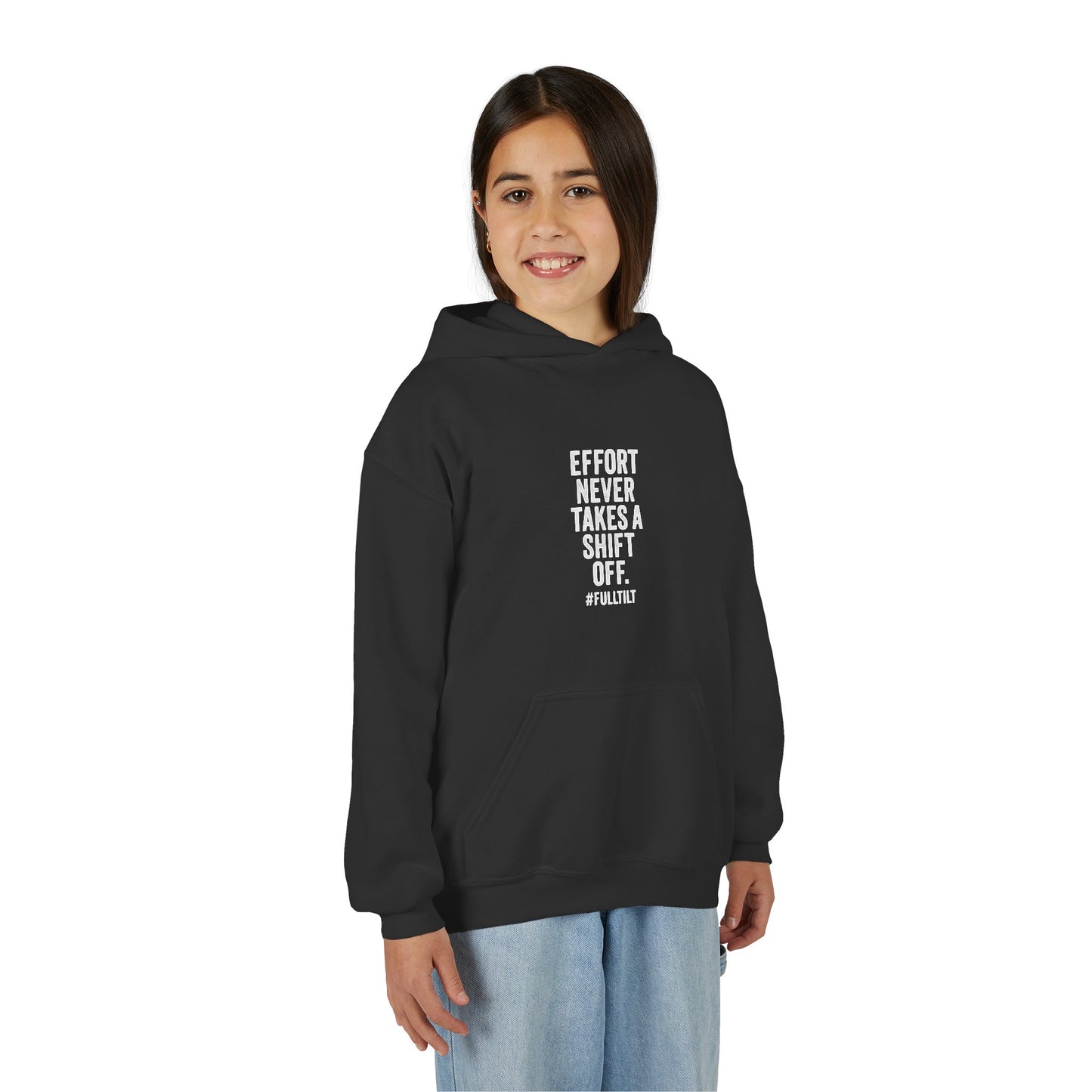 Grit Line Co. Junior Hoodie – Motivational & Inspirational Chirps for Kids