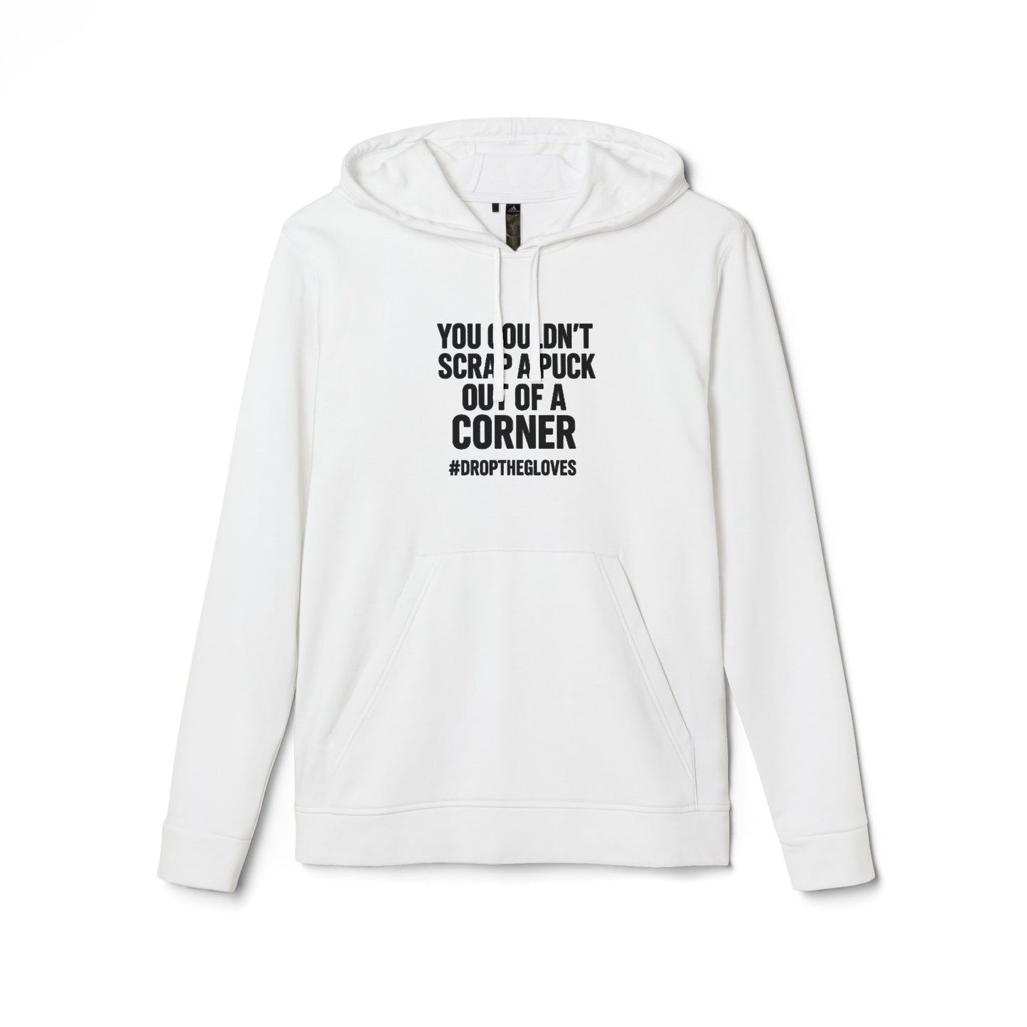Adidas Sports Fleece Hoodie – You Couldn’t Scrap a Puck Out of a Corner | Grit Line Co.