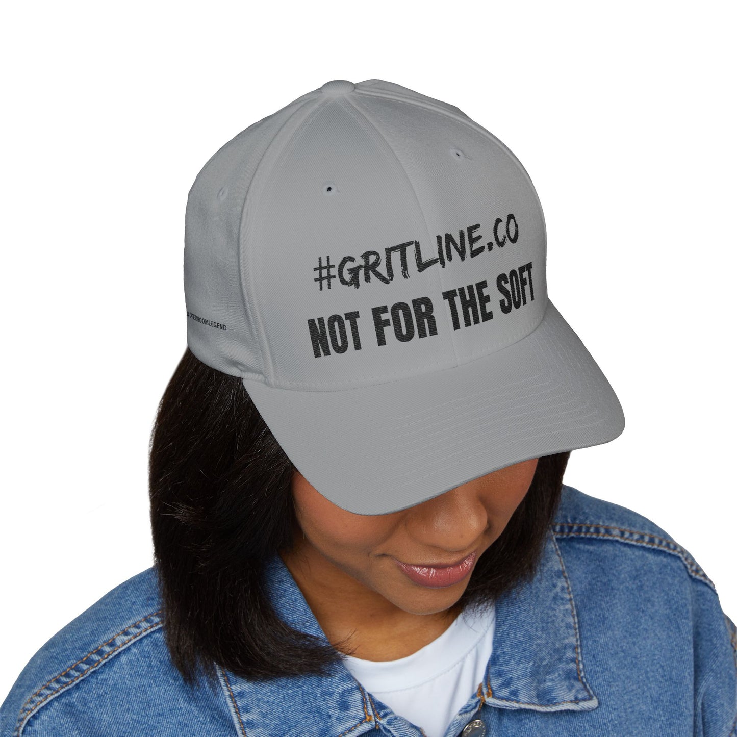 Stats Don’t Lie – Grit Line Co. Hat Closed-Back Structured Cap (Embroidery)