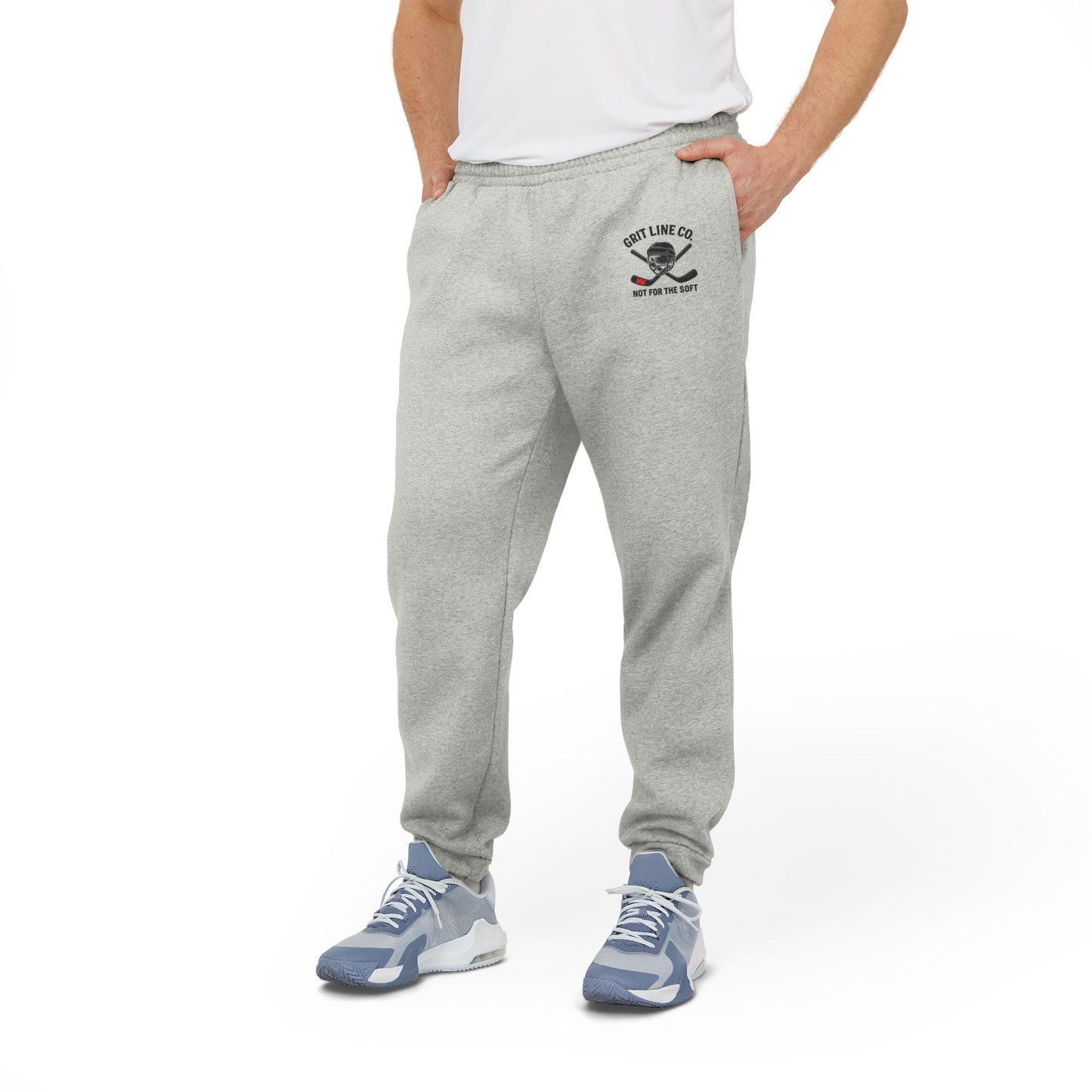 Adidas Unisex Fleece Joggers | Grit Line Co. Adidas Unisex Fleece Joggers
