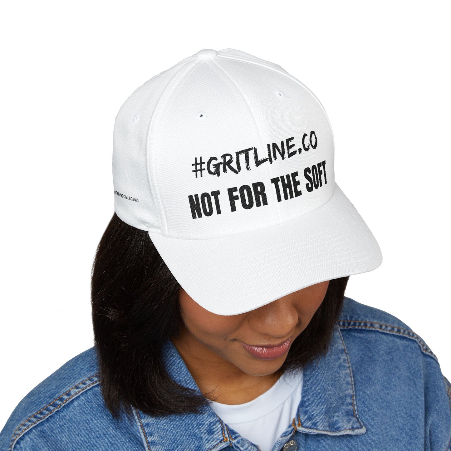 Stats Don’t Lie – Grit Line Co. Hat Closed-Back Structured Cap (Embroidery)