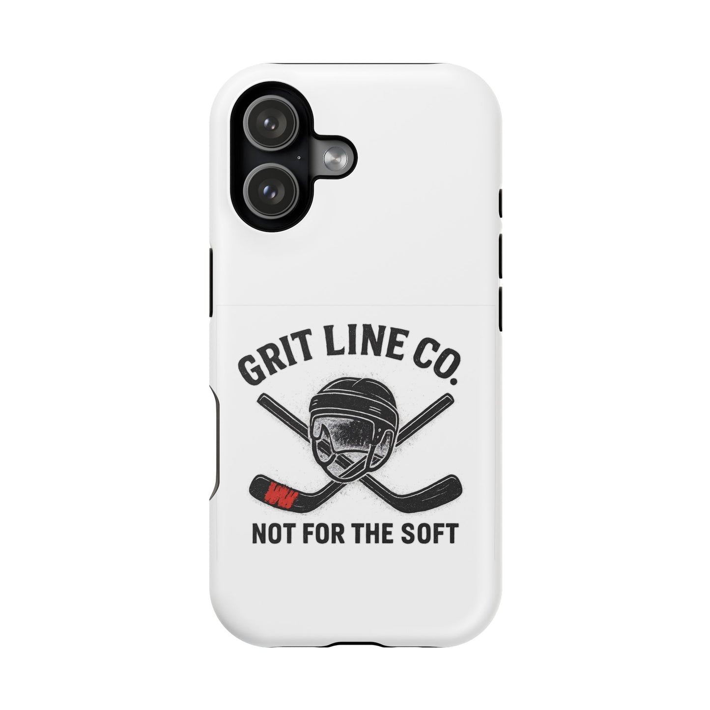 Hockey Impact-Resistant Phone Case – Grit Line Co. “Not for the Soft”